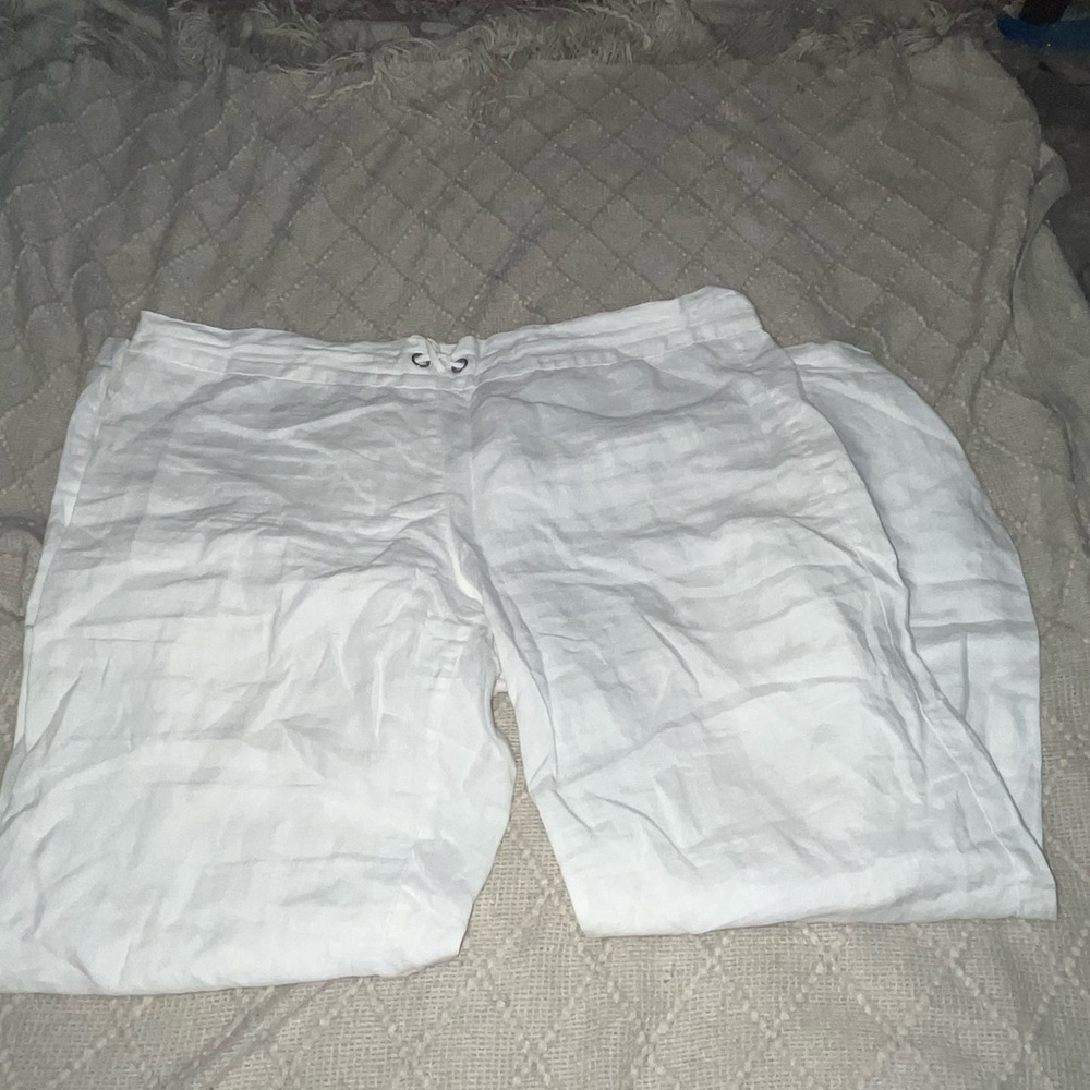 Banana Republic Vintage White Pants